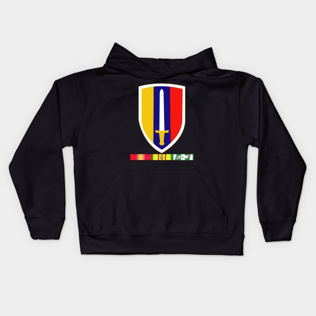 US Army Vietnam - USARV - Vietnam War w SVC wo Txt Kids Hoodie by twix123844